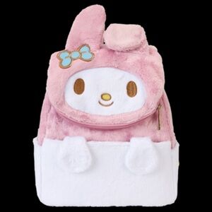 NWT Sanrio Exclusive Loungefly Hard Tag My Melody Plush Cosplay Mini Backpack